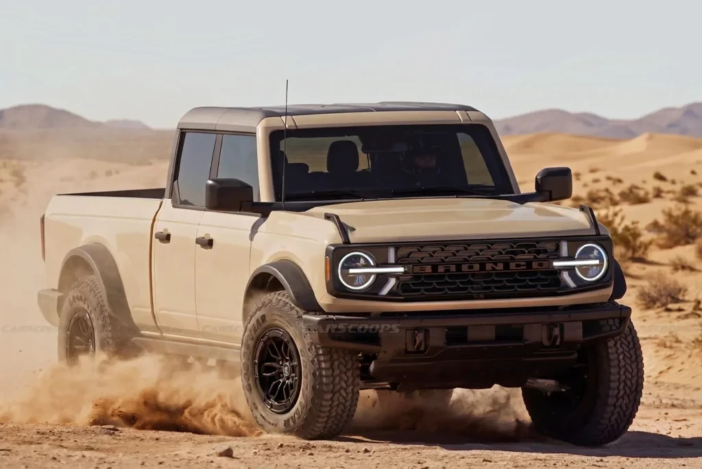 Ford готує рамний пікап Bronco