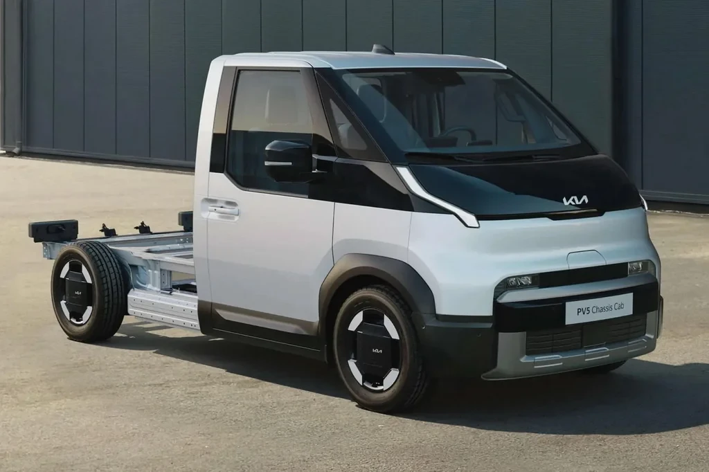 Kia презентовала универсальное коммерческое шасси PV5 Chassis