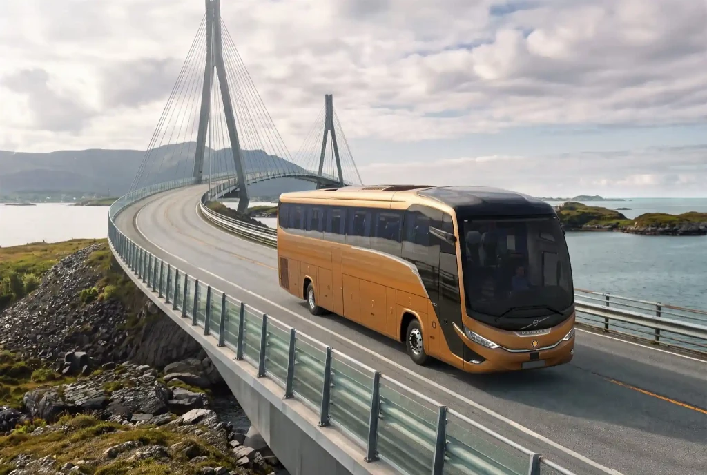 На європейський ринок виходить преміальний автобус Marcopolo Paradiso G8