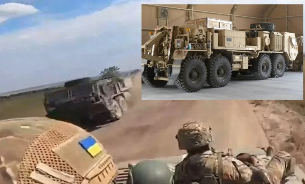 Как в Украине работают американские ремонтно-эвакуационные автомобили Oshkosh