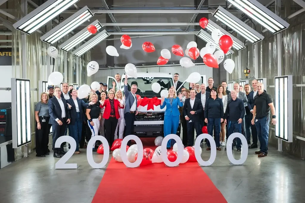 Виготовлено 200-тисячний легкий розвізний автомобіль MAN TGE