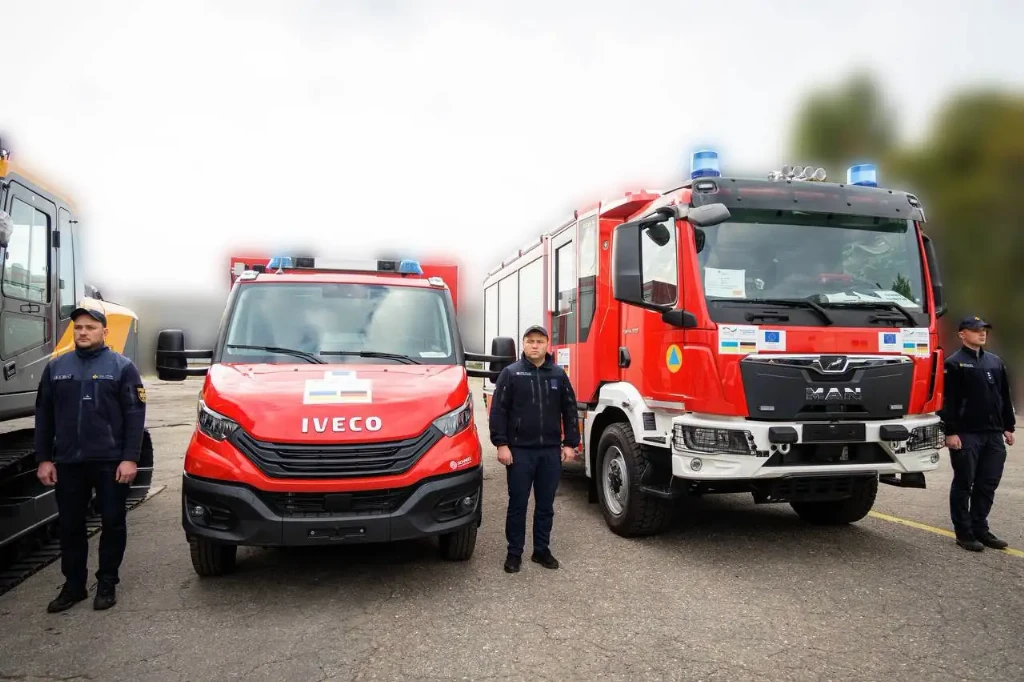 Громади Харківщини отримали спецтехніку від німецьких партнерів (ВІДЕО)